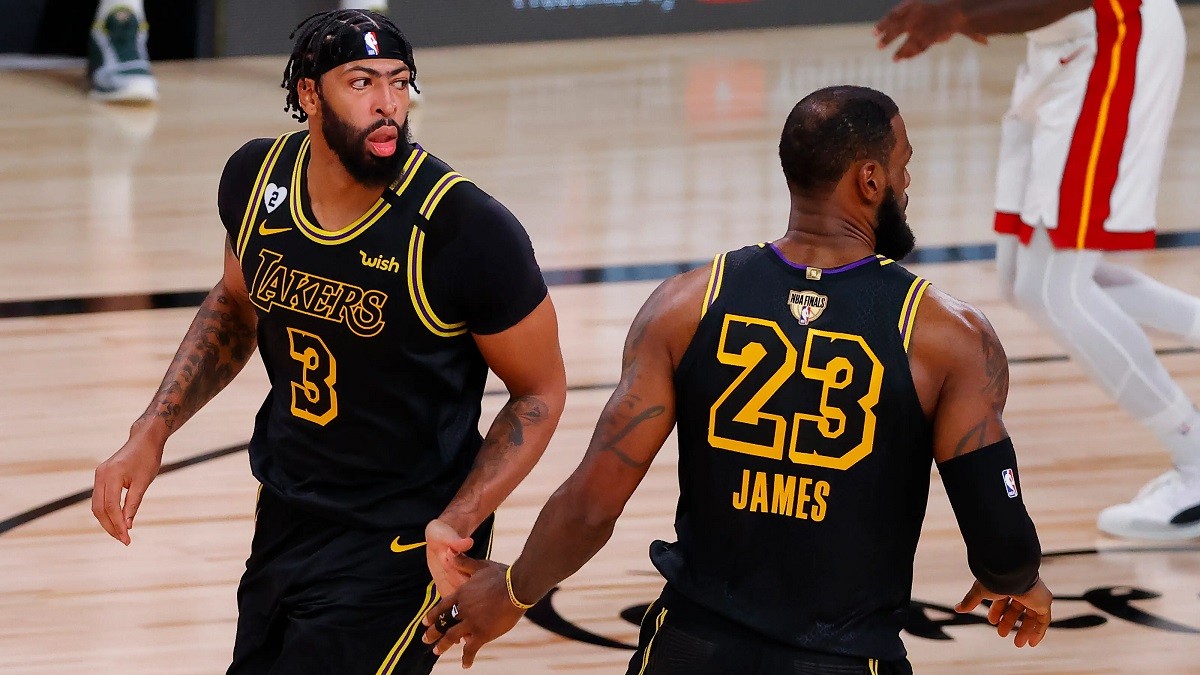 LA Lakers Miami Heat NBA Finals Anthony Davis Lebron Davis