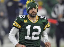 Aaron Rodgers might have played his last game at Lambeau Field after his holdout officially begins due to his dispute with the general manager of the Green Bay Packers. (Image: Quinn Harris/Getty)