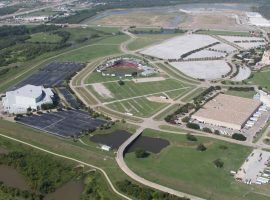 The former baseball stadium near Dallas  (Image: USA Cricket)