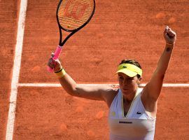 Anastasia Pavlyuchenkova has reached her first Grand Slam final after 52 appearances, and will take on Barbora Krejcikova for the French Open title. (Image: Martin Bureau/AFP)