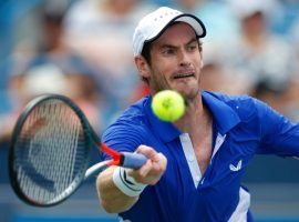 Andy Murray made his singles return at the Cincinnati Masters event on Monday, but lost in straight sets to Richard Gasquet. (Image: AP)