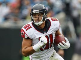 Falcons' tight end Austin Hooper had yet another big day on Sunday, rewarding DFS players who drafted him. (Image: Atlanta Falcons)