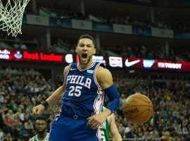 The Philadelphia 76ers have put together a 14-game winning streak behind the play of rookie Ben Simmons. (Image: Martin Cole/ProSports/REX/Shutterstock)