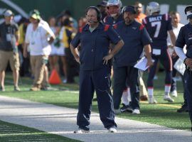 New England Patriots head coach Bill Belichick monitors the action against the New York Jets on the sidelines at MetLife Stadium. (Image: Ryan Mansfield/Getty)