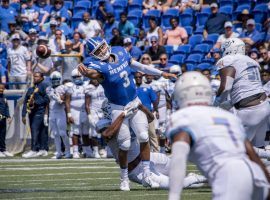 Memphis quarterback Brady White as gotten better as the season has progressed. He looks to light up the Houston Cougars this Saturday. (Image: Daily Helmsman)