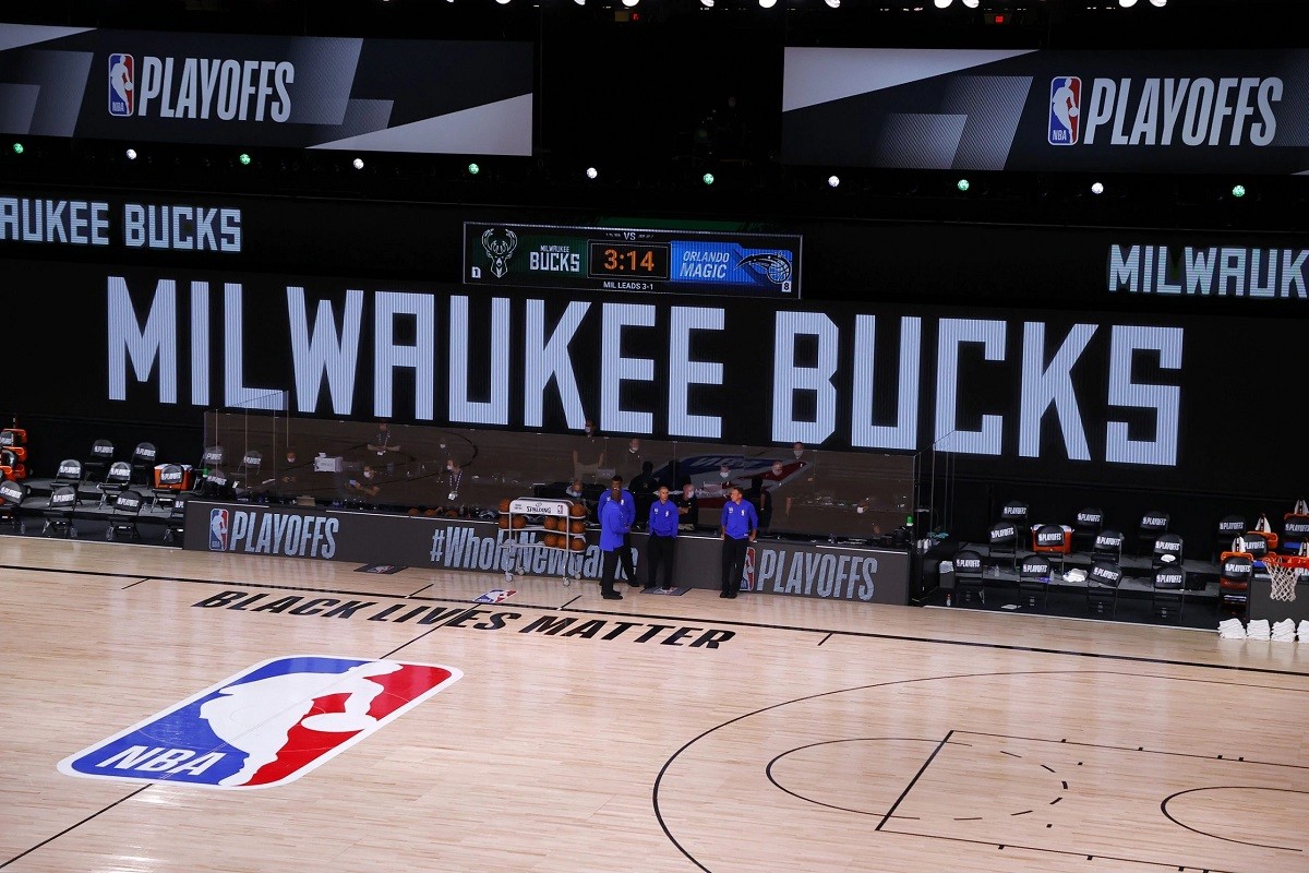 NBA Playoffs Postponed Milwaukee Bucks Protest Strike Boycott Police Shooting