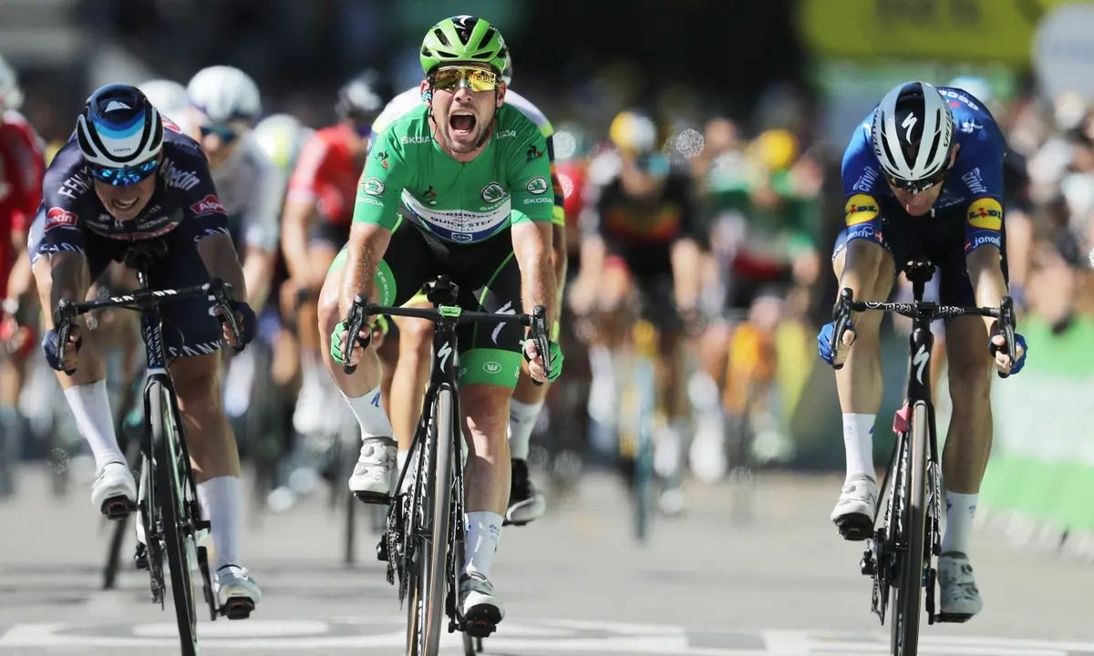 Mark Cavendish Stage 13 Le Tour de France Sprint Eddy Merckx Ties Stage Win Record