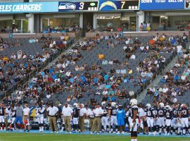 The Chargers are struggling to attract fans since their move to Los Angeles, a situation that has left some owners wondering about the team’s long term viability in the city.  (Image: San Diego Union-Tribune)