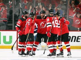 Team president Hugh Weber says that the New Jersey Devils will earn about $5 million from marketing deals with sports betting firms this season. (Image: Bruce Bennett/Getty)