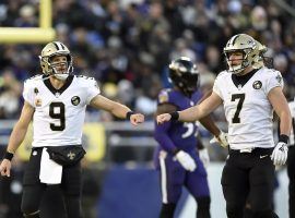 New Orleans Saints went 3-0 with backup Taysom Hill replacing Drew Brees (7), who missed the last three weeks with an injury. (Image: AP)