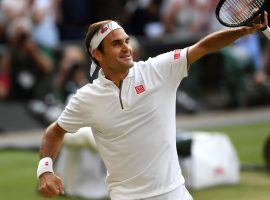 Roger Federer (pictured) will play the role of underdog against Novak Djokovic in the Wimbledon menâ€™s final on Sunday. (Image: Shaun Botterill/Getty)