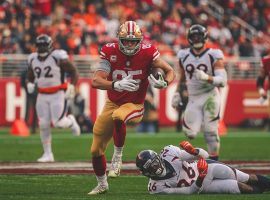 San Francisco 49ers tight end George Kittle has put up strong numbers so far in 2019. This Thursday he faces an Arizona Cardinals defense that has let tight ends run wild. (Image: San Francisco 49ers)