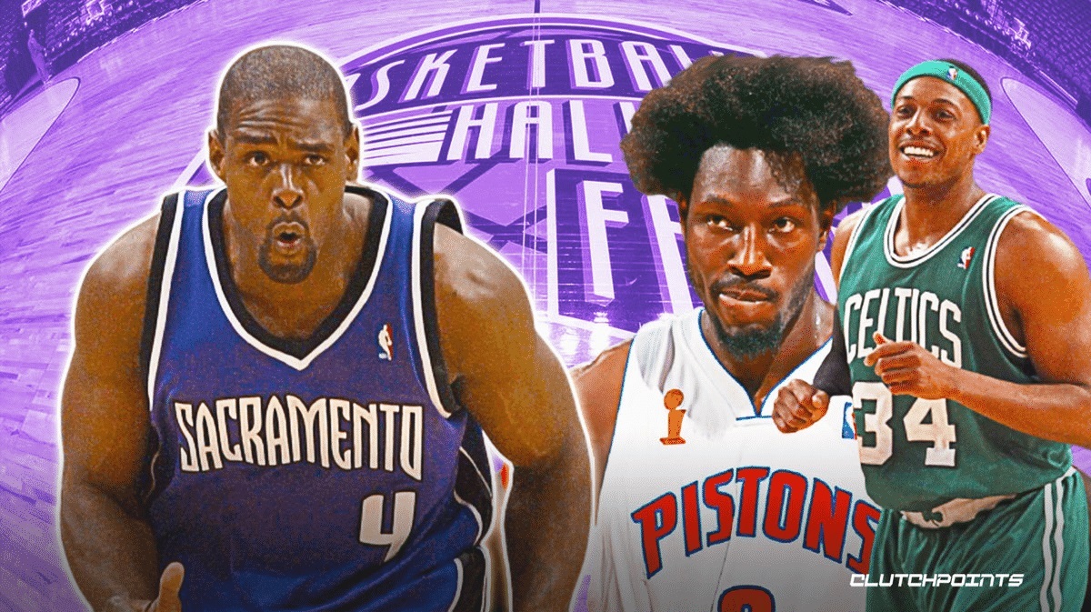 Chris Webber Ben Wallace Paul Pierce Basketball NBA Hall of Fame Induction Class 2021