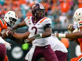 Hendon Hooker has been a revelation as the Hokies' starting quarterback. He's expensive in DFS this week, but Hooker is so involved in this offense he's worth paying up for. (Image: Sports Illustrated)