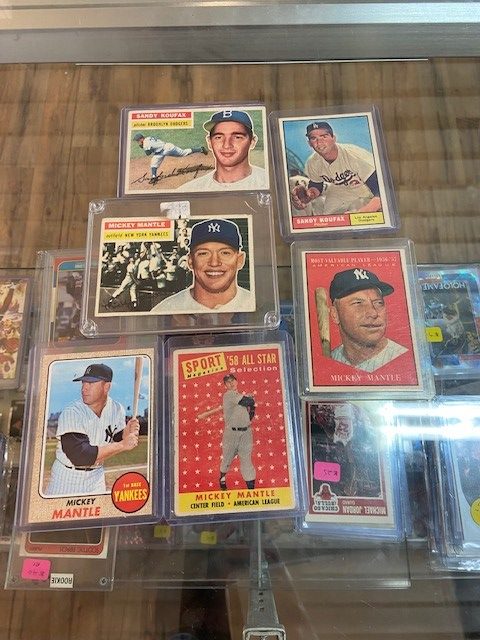 baseball cards Mickey Mantle