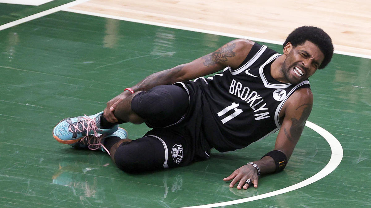 Milwaukee Bucks Brooklyn Nets Kyrie Irving injury Game 5 NBA Playoffs