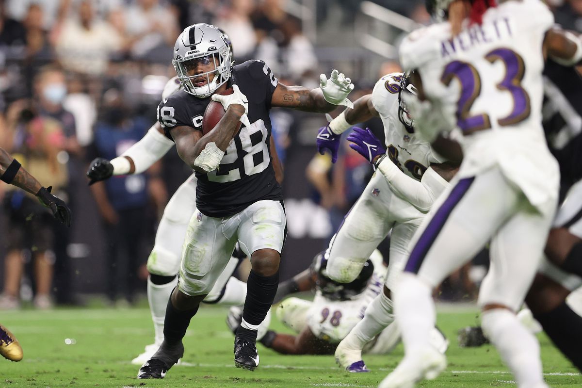 Josh Jacobs Injury Las Vegas Raiders Out Week 2 toe ankle