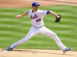 Mets ace Jacob deGrom comes into 2021 as the favorite to win the NL Cy Young Award. (Image: Steven Ryan/Getty)