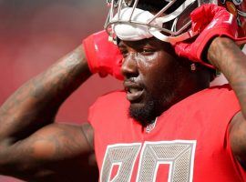 Jason Pierre-Paul reportedly suffered a neck fracture in a car crash last week, an injury which could cost him the entire 2019 season. (Image: Monica Herndon/Tampa Bay Times)