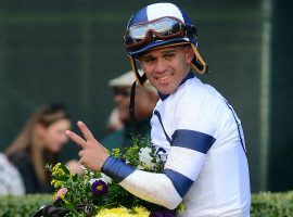 Javier Castellano is one of the best big-race riders in the country. Now, as the first prominent jockey to test positive for COVID-19, he becomes the unwilling face of the pandemic in his sport. (Image: Getty Images)