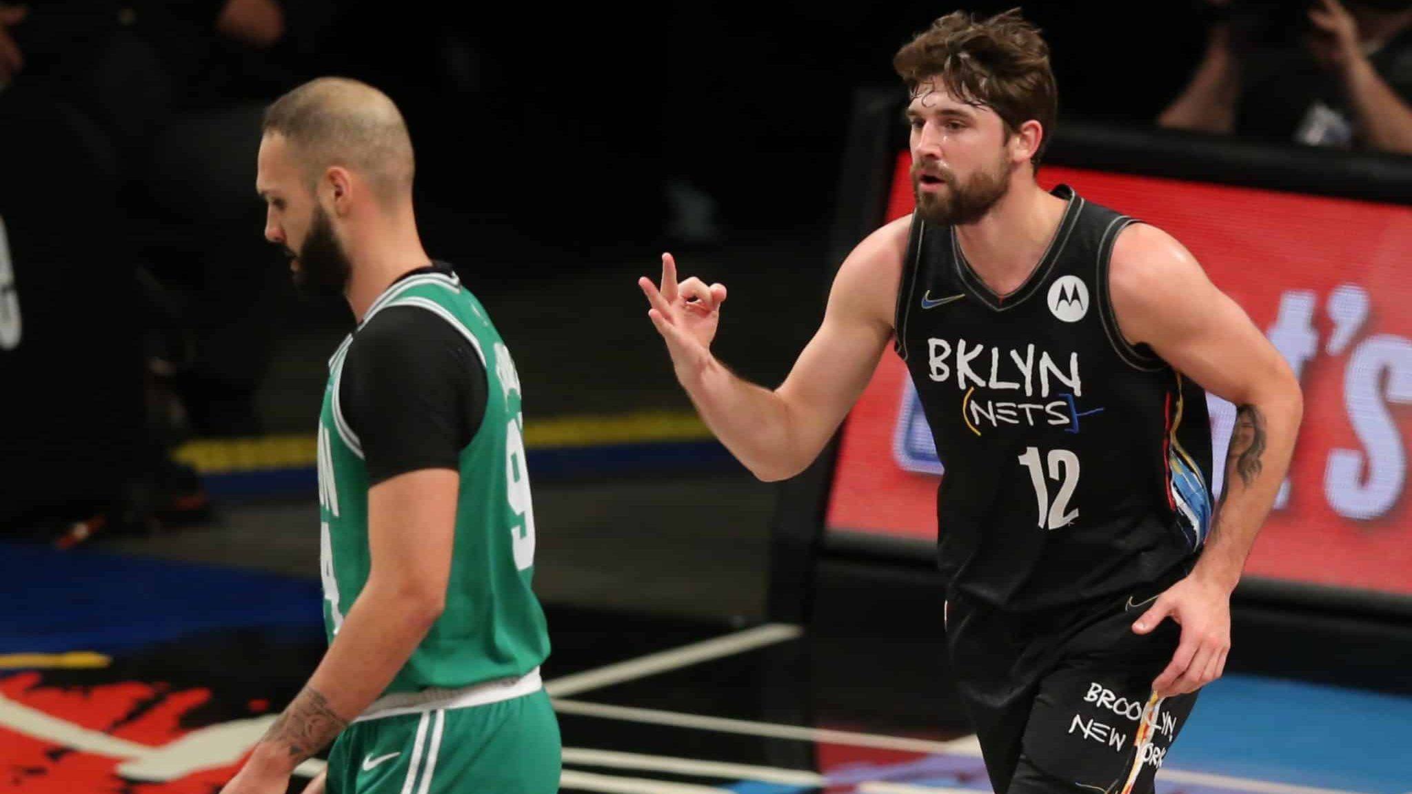 Joe Harris Brooklyn Nets Boston Celtics Game 3 NBA Playoffs