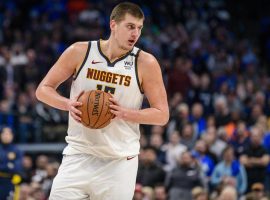 Nikola Jokic, Denver Nuggets center, at the Pepsi Center in Denver, Colorado. (Image: Jerome Miron/USA TODAY Sports)