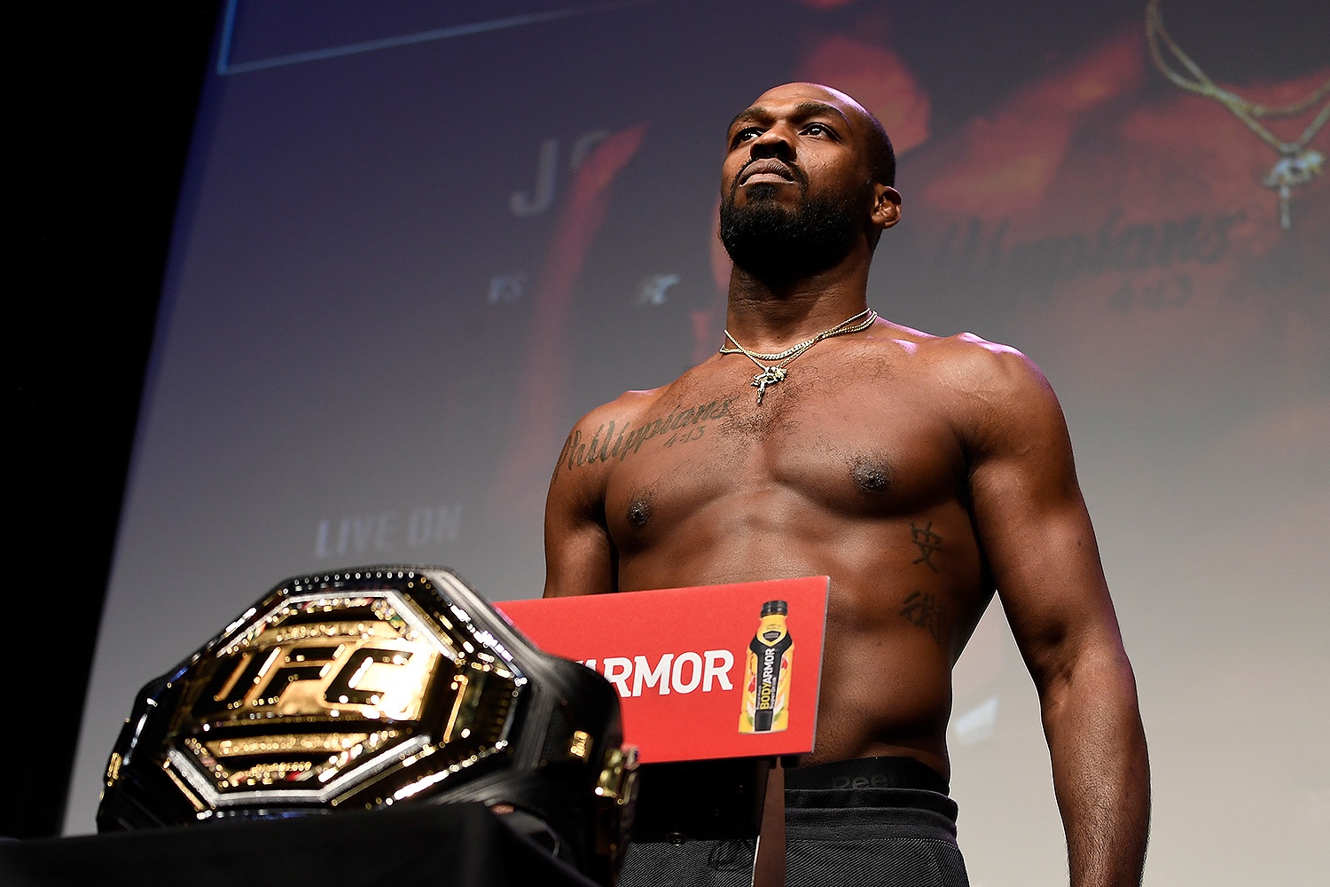 Jon Jones vacates title