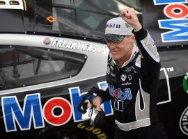 Kevin Harvick won the Brickyard 400, picking up a victory in the final race of NASCARâ€™s regular season. (Image: Chris Graythen/Getty)