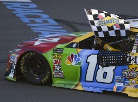 Kyle Busch won in Phoenix to clinch his spot in the Championship 4 round of the NASCAR Cup Series playoffs. (Image: Kelvin Kuo/USA Today Sports)