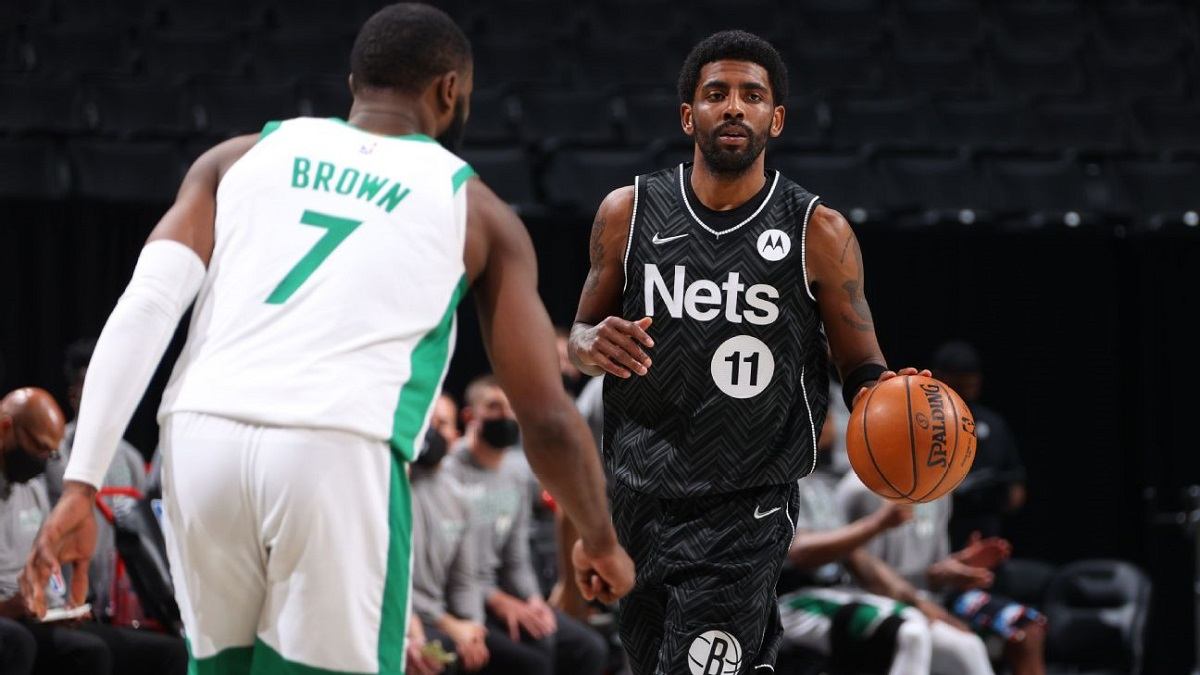 Series Boston Celtics Kyrie Irving Brooklyn Nets 2021 NBA Playoffs