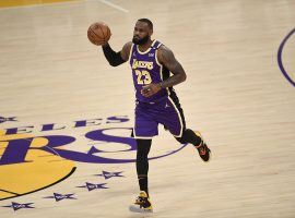 LeBron James from the LA Lakers only played two games before he realized he was not completely ready to return from an ankle injury. (Image: Kevork Djansezian/Getty)