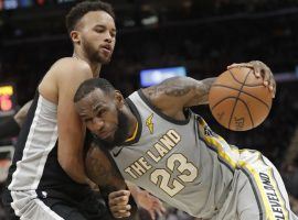 LeBron James feels that NBA referees are protecting shooters, but not calling enough fouls committed against players driving to the basket. (Image: AP/Tony Dejak)