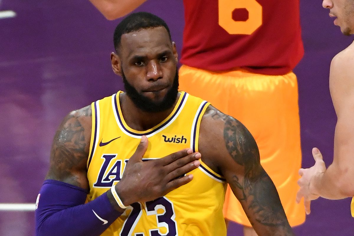 LeBron James Lakers Workload