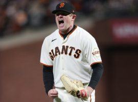 Logan Webb will take the mound for the San Francisco Giants on Thursday against the Los Angeles Dodgers in Game 5 of the NLDS. (Image: Getty)