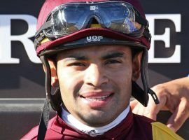 Luis Saez won six races in a day for the second time at Gulfstream Park. He won five of the nine Claiming Crown races. (Image: Coady Photography/Churchill Downs)