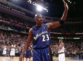 Michael Jordan returns to the NBA with the Washington Wizards in 2001. (Image: Getty)