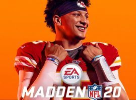 Kansas City Chiefs QB, Patrick Mahomes, on the cover of Madden 20 video game by Electronic Arts. (Image: EA)