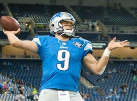 Matthew Stafford played his final game with the Detroit Lions, who are looking to trade the quarterback to a potential Super Bowl contender. (Image: Tim Fuller/USA Today Sports)