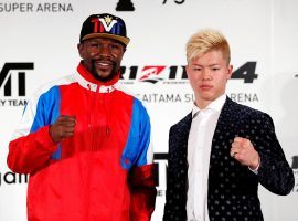 Floyd Mayweather will take on undefeated kickboxing star Tenshin Nasukawa on New Year’s Eve in Japan. (Image: Reuters)