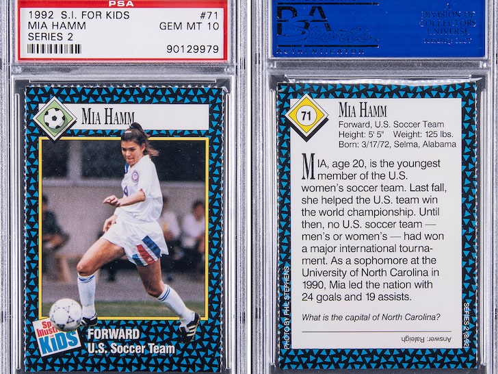 Mia Hamm card (TMZ)