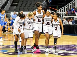 Mississippi State is hoping that they can follow up their Final Four appearance last year with a national championship in Columbus this weekend. (Image: Mississippi State Athletics)