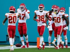 The Kansas City Chiefs currently hold the critical No. 1 seed in the AFC, which would earn them a first-round bye in the NFL playoff bracket. (Image: Mark Brown/Getty)