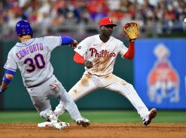 The New York Mets and Philadelphia Phillies have fought their way back into the NL East race, but the Atlanta Braves still hold the lead heading into the final month of the season. (Image: Kyle Ross/USA Today Sports)