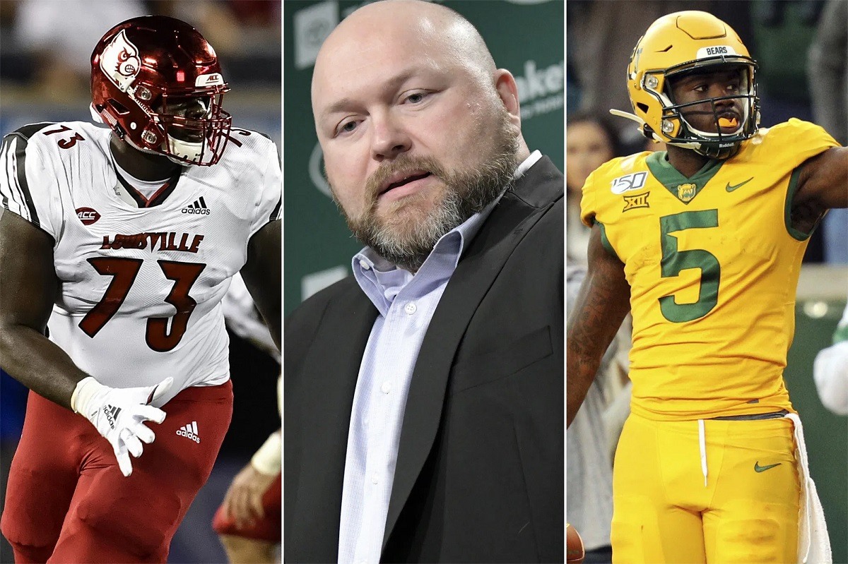 NY Jets Draft GM Joe DOuglas Trade Denzel Mims Becton Mekhi