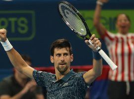 Novak Djokovic is favored to win his seventh Australian Open title this month. (Image: Karim Jaafar/AFP)