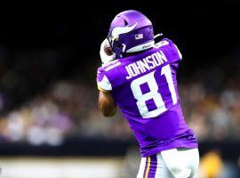 Vikings wide receiver Olabisi Johnson could see increased usage on Thursday night with Adam Thielen being out with an injured hamstring. Johnson is worth a look in Thursday Night Showdown with his value salary. (Image: Minnesota Vikings)