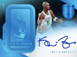 Here's the $50,000 box of basketball cards containing platinum bars you never knew you needed. (Image: Panini)