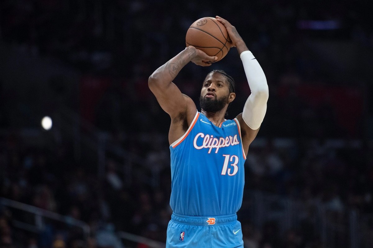 Paul George PG-13 LA Clippers elbow injury