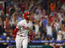 e Philadelphia Phillies have won eight straight to storm into first place and become the favorites to win the NL East. (Image: Rich Schultz/Getty)