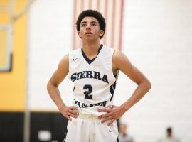 Sierra Canyon's Scottie Pippen, Jr. during a high school game in Los Angeles. (Image: Robert Hanashiro/USA Today Sports)